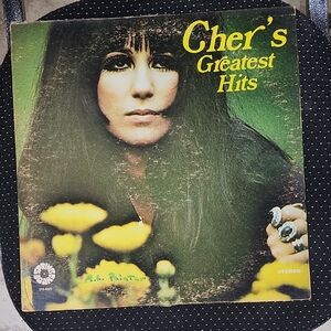 CHER'S GREATEST HITS VINYL RECORD